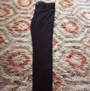 Stretch juniors black pants